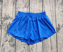 Load image into Gallery viewer, Baby Girls Royal Blue Skort Yoga Shorts Bottoms
