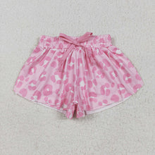 Load image into Gallery viewer, Baby Girls Pink Leopard Summer Shorts Bottoms

