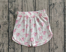 Load image into Gallery viewer, Baby Girls Pink Bows Summer Shorts Bottoms
