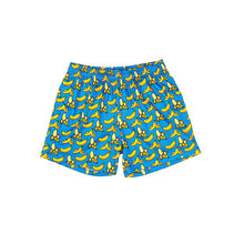 Load image into Gallery viewer, Baby Girls Blue Bananas Plaid Summer Shorts Bottom
