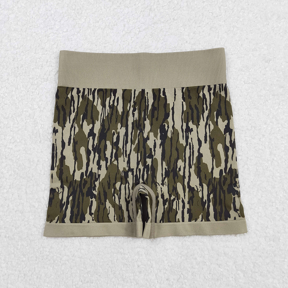 Adult Women Bottomland Camo Knitted Yoga Bottoms