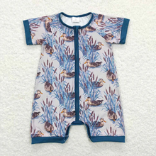 Load image into Gallery viewer, Baby Boys Ducks Sibling Rompers Outfits Clothes Sets
