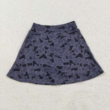 Load image into Gallery viewer, Baby Girls Western Navy Ducks Camo Yoga Skorts Bottom
