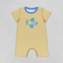 Load image into Gallery viewer, Baby Boys Plane Sibling Brother Summer Rompers Clothes Sets
