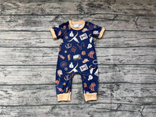 Load image into Gallery viewer, Baby Boys Cow Print Western Rompers
