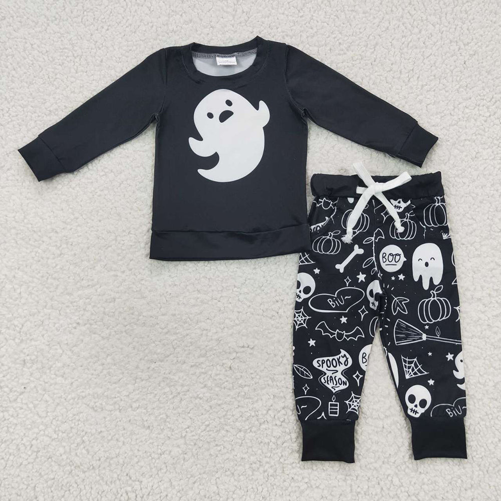 Baby Boys Halloween Ghost Pants Clothing Sets