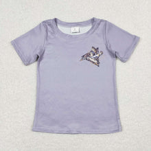 Load image into Gallery viewer, Baby Boys Grey Duck Camo Hunting Short Sleeve Tee Shirt Tops
