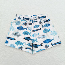 Load image into Gallery viewer, Baby Boys Fish Summer Trunks Swimsuits Swimwear
