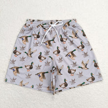 Load image into Gallery viewer, Baby Daddy Boys Summer Ducks Hunting Trunks Swimsuits Swimwears
