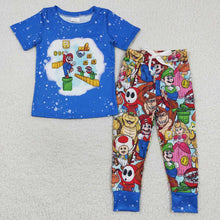 Load image into Gallery viewer, Baby Boys Blue Game Pants Clothing Sets
