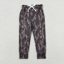 Load image into Gallery viewer, Baby Boys Camo Green Branches Pockets Pants
