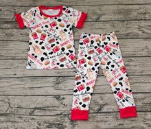 Load image into Gallery viewer, Baby Boys Dog Chips Shirt Top Pants Pajamas Outfits Clothes Sets
