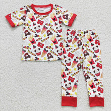 Load image into Gallery viewer, baby Boys Birthday cake pajamas Pants sets
