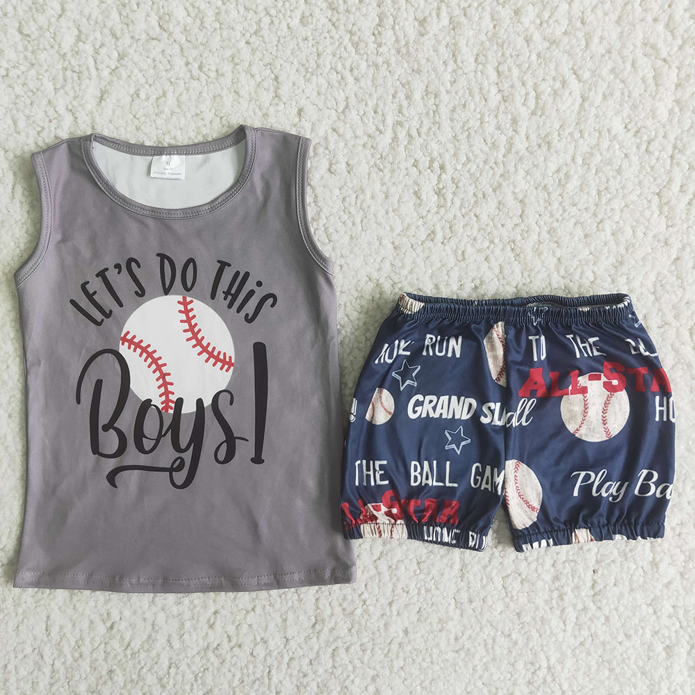 Baseball boy soft set