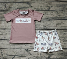 Load image into Gallery viewer, Baby Boys Bear Tiger Shirt Shorts Clothes Sets
