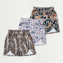 Load image into Gallery viewer, 3 Colors Baby Girls Camouflage Summer Shorts Bottoms
