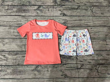 Load image into Gallery viewer, Baby Boys Octopus Crab Sea Lion Shirt Shorts Clothes Sets
