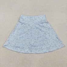 Load image into Gallery viewer, Adult Women Light Grey Camo Print Yoga Active Skirt Shorts Bottom
