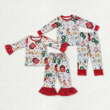 Load image into Gallery viewer, Sibling Boys Baby Girls Farm Pajamas Clothes Sets

