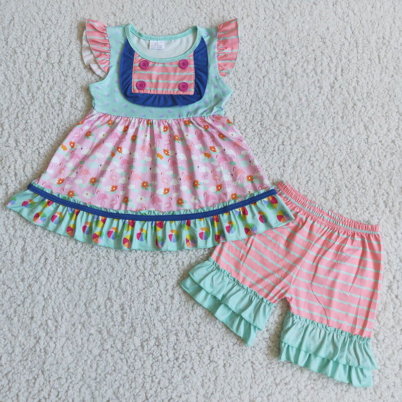 Pink Flamingo set