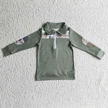 Load image into Gallery viewer, Baby Boys Hunting pullover long sleeve shirts
