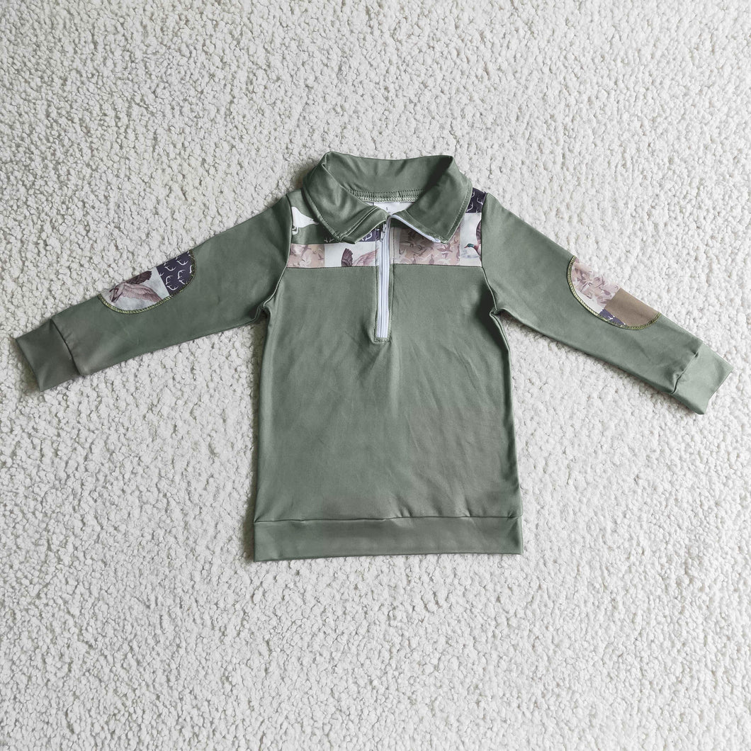Baby Boys Hunting pullover long sleeve shirts