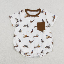 Load image into Gallery viewer, Baby Boys Sibling Brother Wild Chicken Rompers Shorts Clothes Sets
