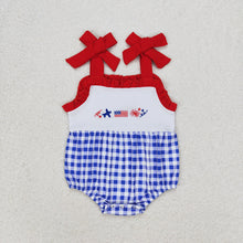 Load image into Gallery viewer, Baby Girls 4th Of July Flag Sibling Boys Rompers Shorts Clothes Sets
