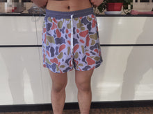 Load image into Gallery viewer, Adult Man Green Grey Camo Bottom Trunk Shorts Swimwear
