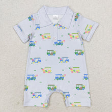 Load image into Gallery viewer, Baby Infant Girls Boys Golf Sibling Summer Rompers
