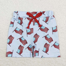 Load image into Gallery viewer, Baby Boys Flag 4th Of July Summer Bottoms Shorts
