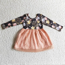 Load image into Gallery viewer, Baby girls balloon tutu knee length dresses
