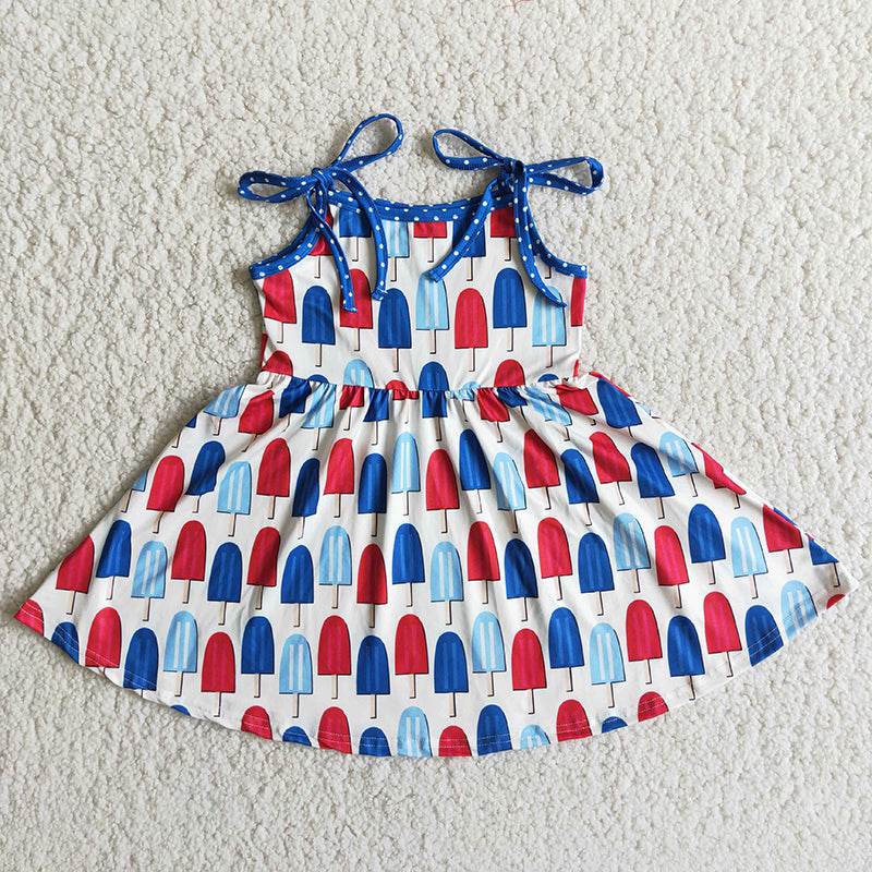 4th of July Popscile Tie dresses