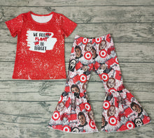Load image into Gallery viewer, Baby girls halloween circle pants clothes sets
