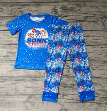 Load image into Gallery viewer, Baby boys cartoon blue pants clothes
