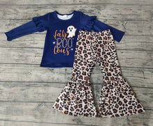 Load image into Gallery viewer, Baby girls halloween fabulous leopard pants clothes
