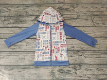 Load image into Gallery viewer, Baby Boys Western Long Sleeve Hoodie Tops
