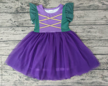 Load image into Gallery viewer, Baby girls Halloween witch tutu dresses 1
