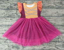 Load image into Gallery viewer, Baby girls Halloween witch tutu dresses 3
