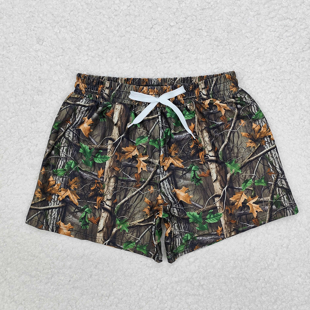 Baby Boys Real Tree Camouflage Trunks Bottoms Swimsuits