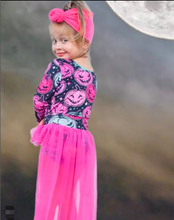 Load image into Gallery viewer, Baby Girls Halloween pumpkin tutu bummie skirts sets
