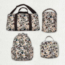 Load image into Gallery viewer, Sibling Kids Adult Deer Camouflage Backpacks Bags Duffles Baskets
