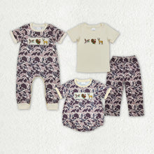 Load image into Gallery viewer, Sibling Baby Boys Duck Turkey Deer Camo Rompers Clothes Sets
