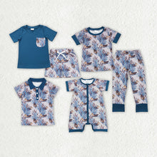 Load image into Gallery viewer, Baby Boys Ducks Sibling Rompers Outfits Clothes Sets
