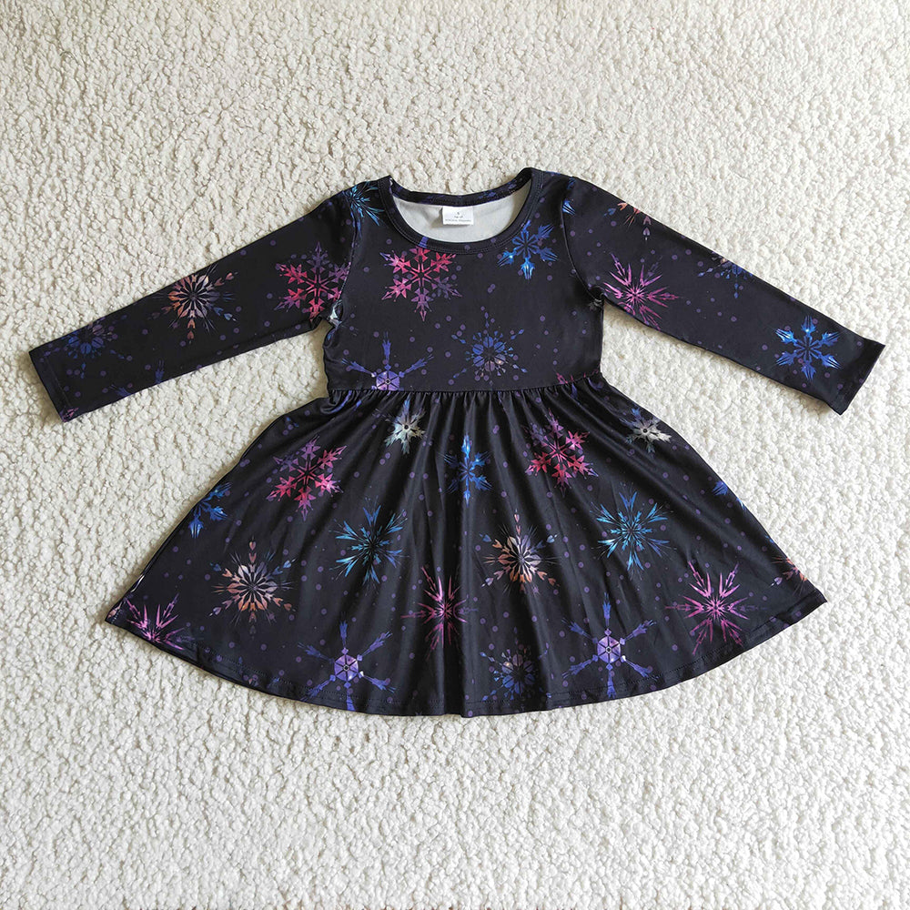 Baby girls snow flake dresses