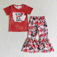 Load image into Gallery viewer, Baby girls halloween circle pants clothes sets
