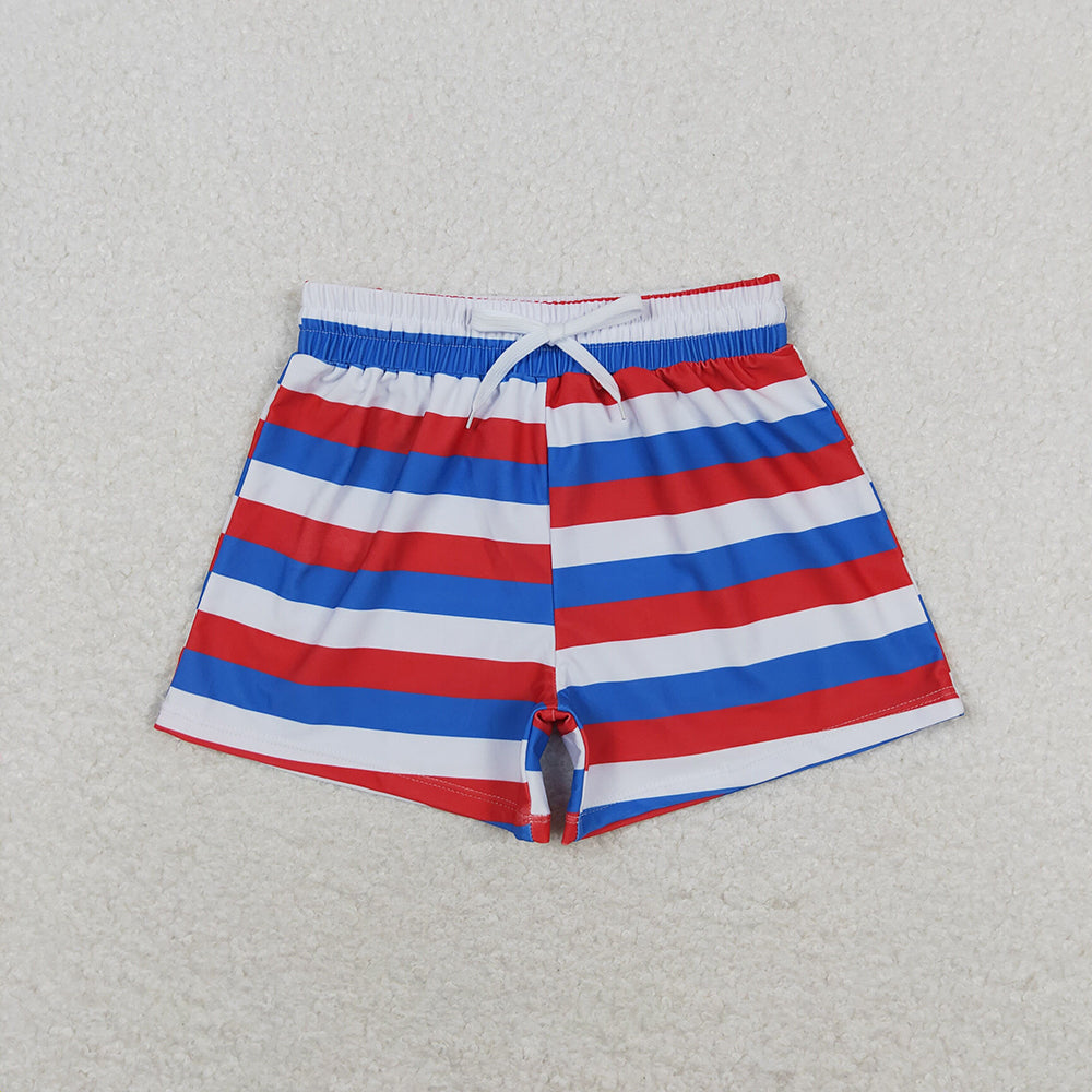 Baby Boys Summer Blue Stripes Trunks Swimsuits Swimwear