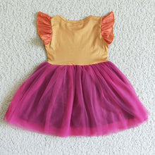 Load image into Gallery viewer, Baby girls Halloween witch tutu dresses 3
