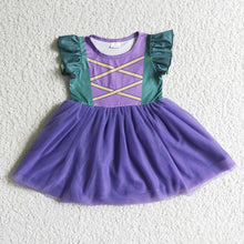 Load image into Gallery viewer, Baby girls Halloween witch tutu dresses 1
