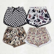 Load image into Gallery viewer, 4 Colors Adult Women Summer Sports Camouflage Shorts Bottoms
